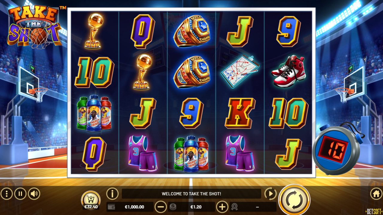 BetSoft Take the Shot Screenshot