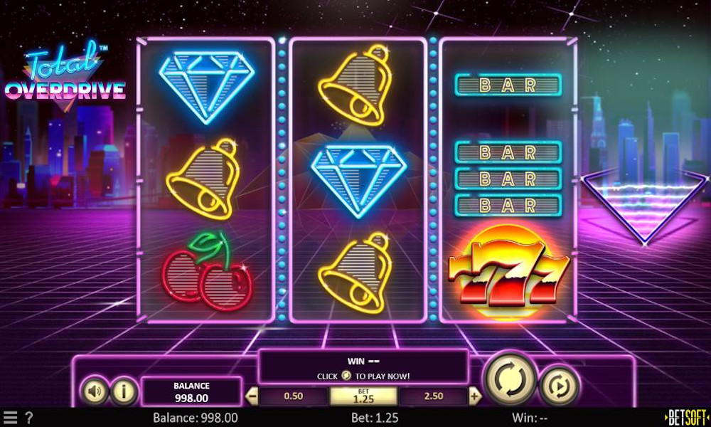 BetSoft Total Overdrive Screenshot