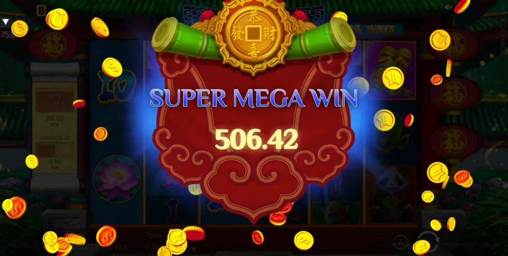 BG Book of Panda Megaways Screenshot