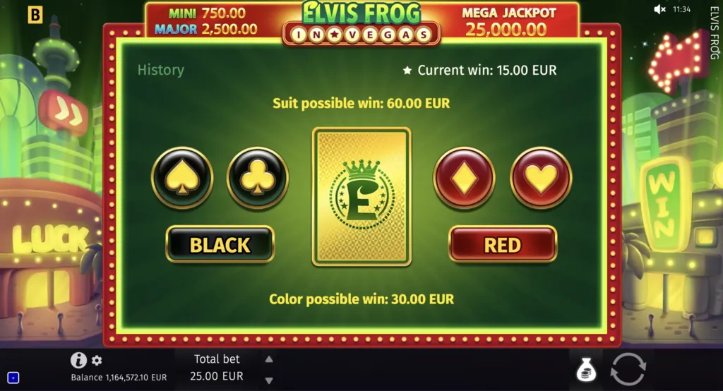 BG Elvis Frog Trueways Screenshot