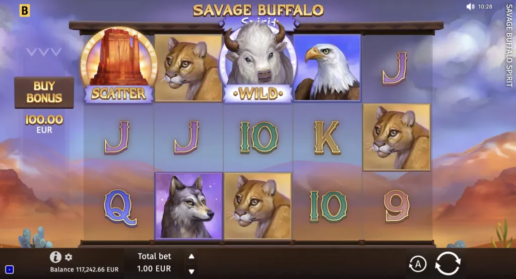 BG Savage Buffalo Spirit Screenshot