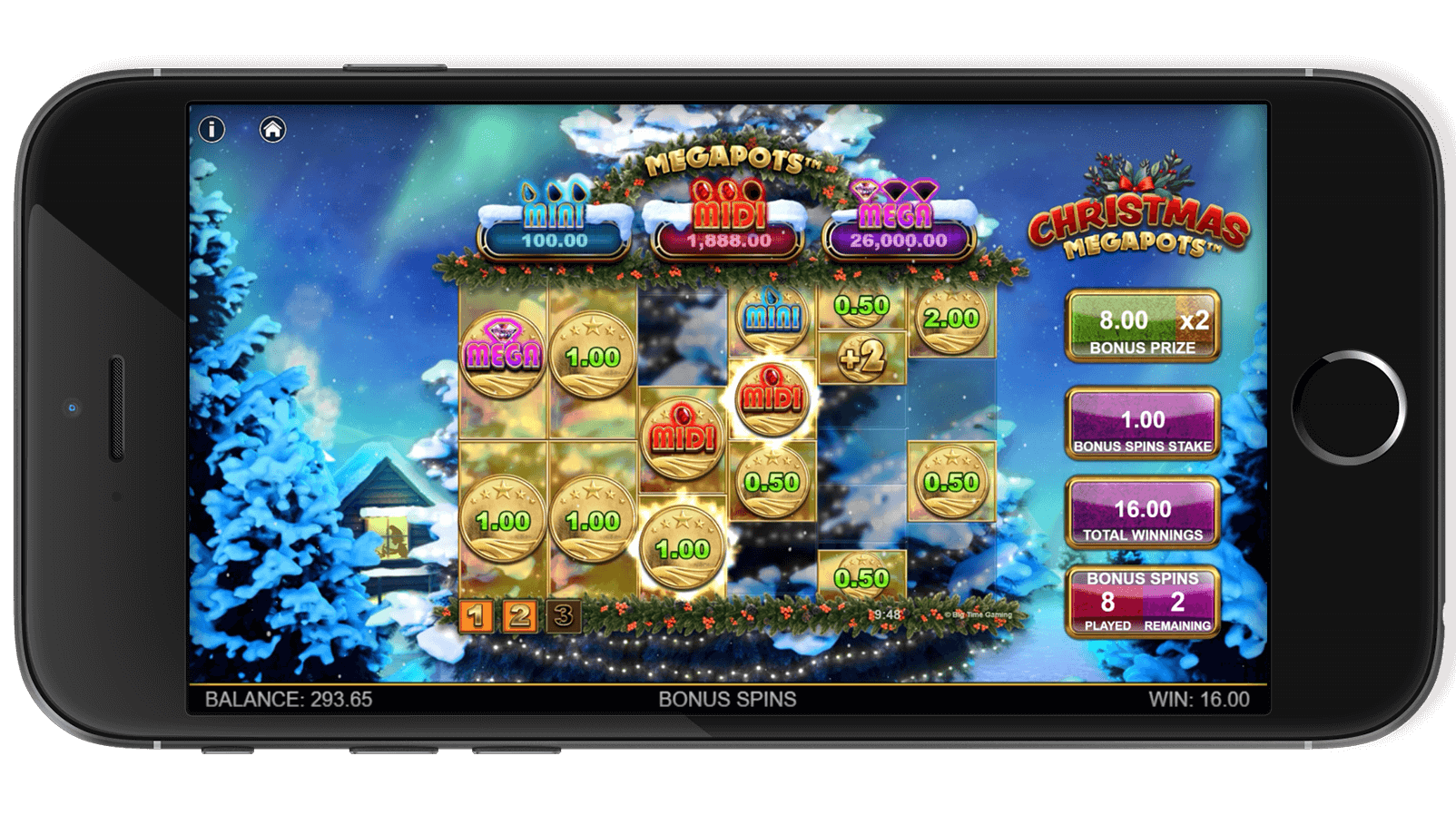 Christmas Megapots Screenshot