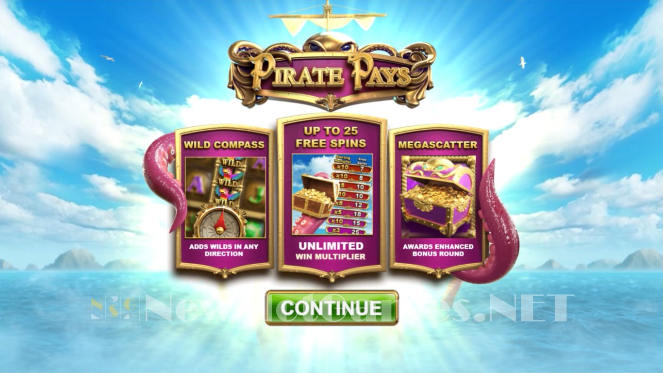Pirate Pays Megaways Screenshot