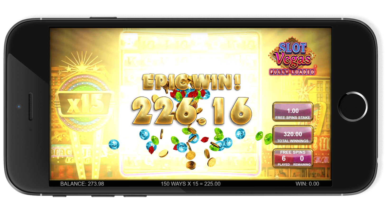 Slot Vegas Fully Loaded Screenshot