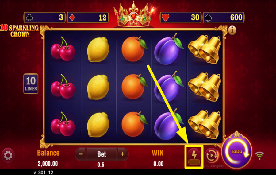 10 Sparkling Crown Screenshot