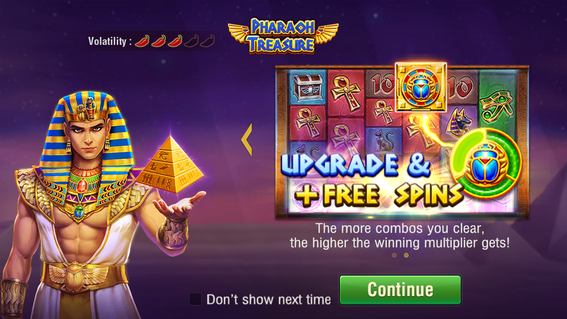 JILI Pharaoh Treasure Screenshot