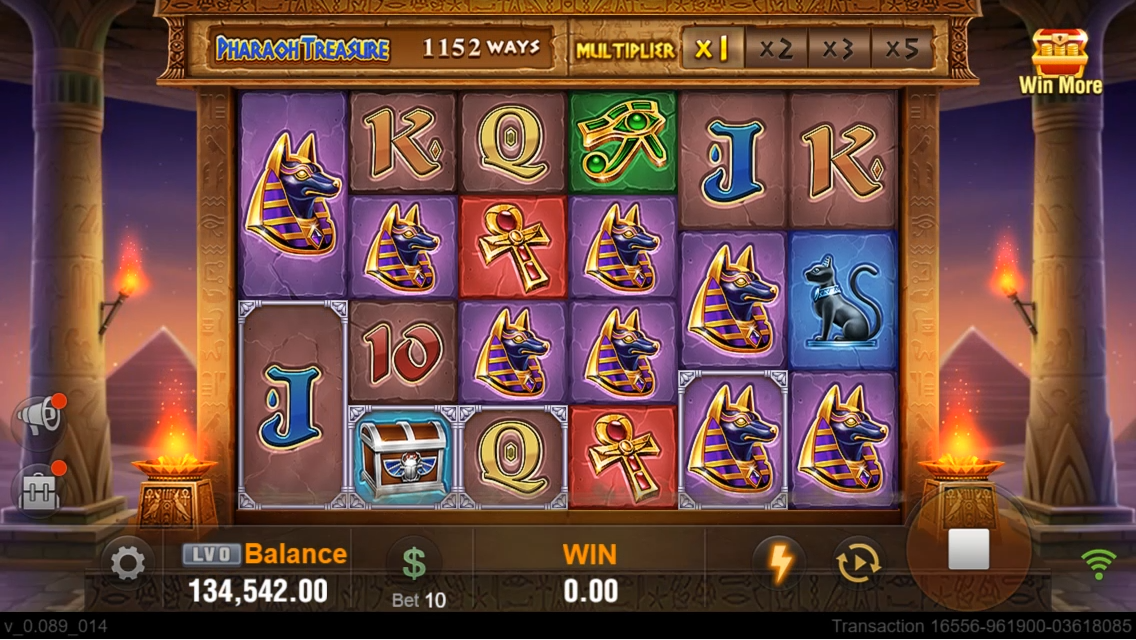 JILI Pharaoh Treasure Screenshot