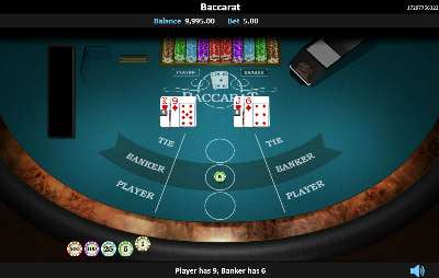 LuckyWin Baccarat Screenshot