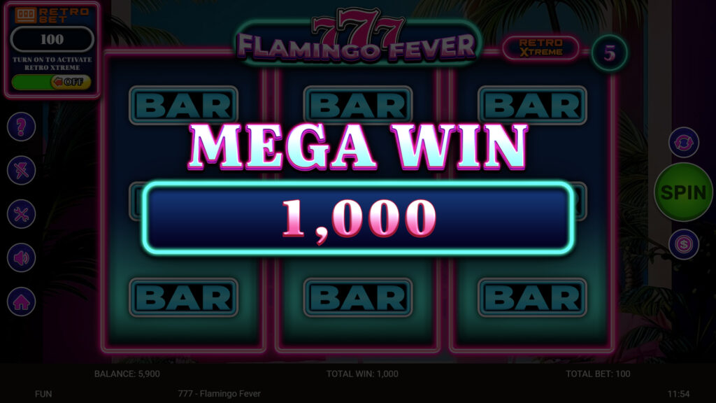 SP 777 Flamingo Fever Screenshot