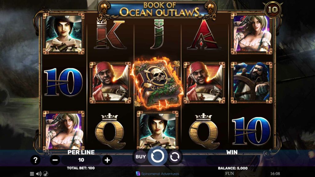 SP Book Of Ocean Outlaws Screenshot