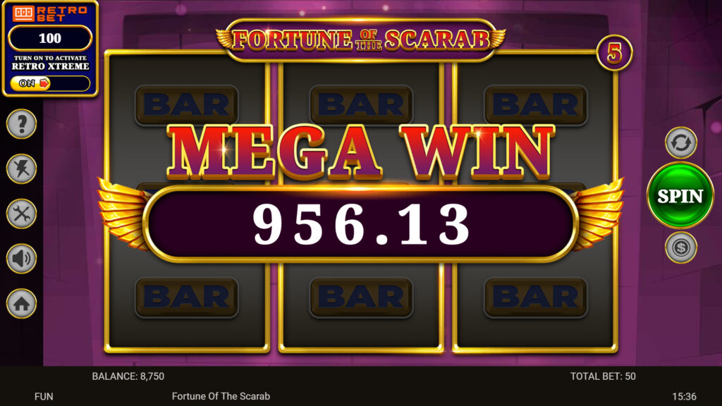 SP Fortune Of The Scarab Screenshot