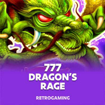 777 Dragons Rage slot game showcased on Getwin.