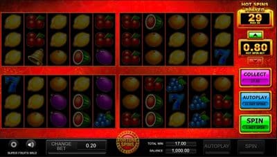 Super Fruits Slot Screenshot